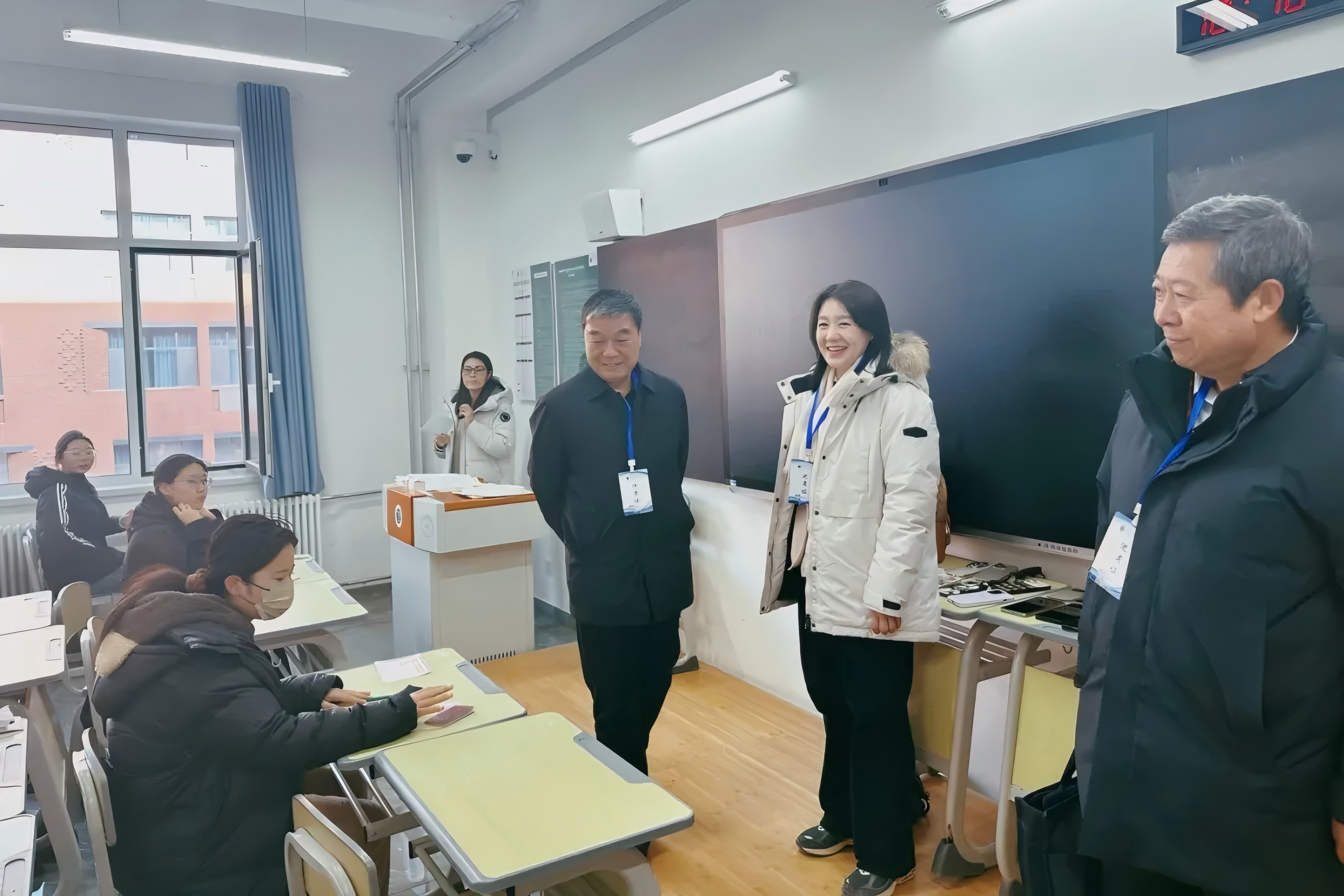 我校开展2024—2025学年第一学期期末考试巡考工作